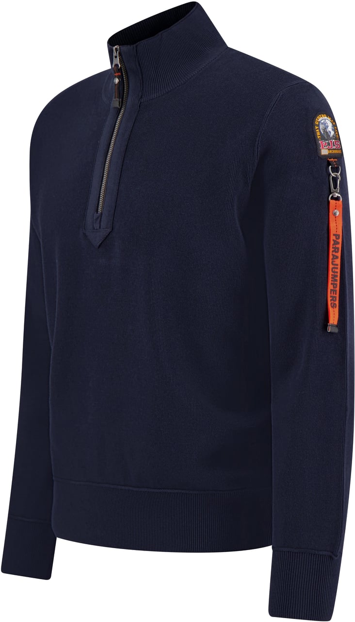 Parajumpers pull korte rits dbl katoen Blauw
