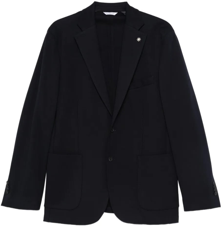 Manuel Ritz blazer blauw Blauw
