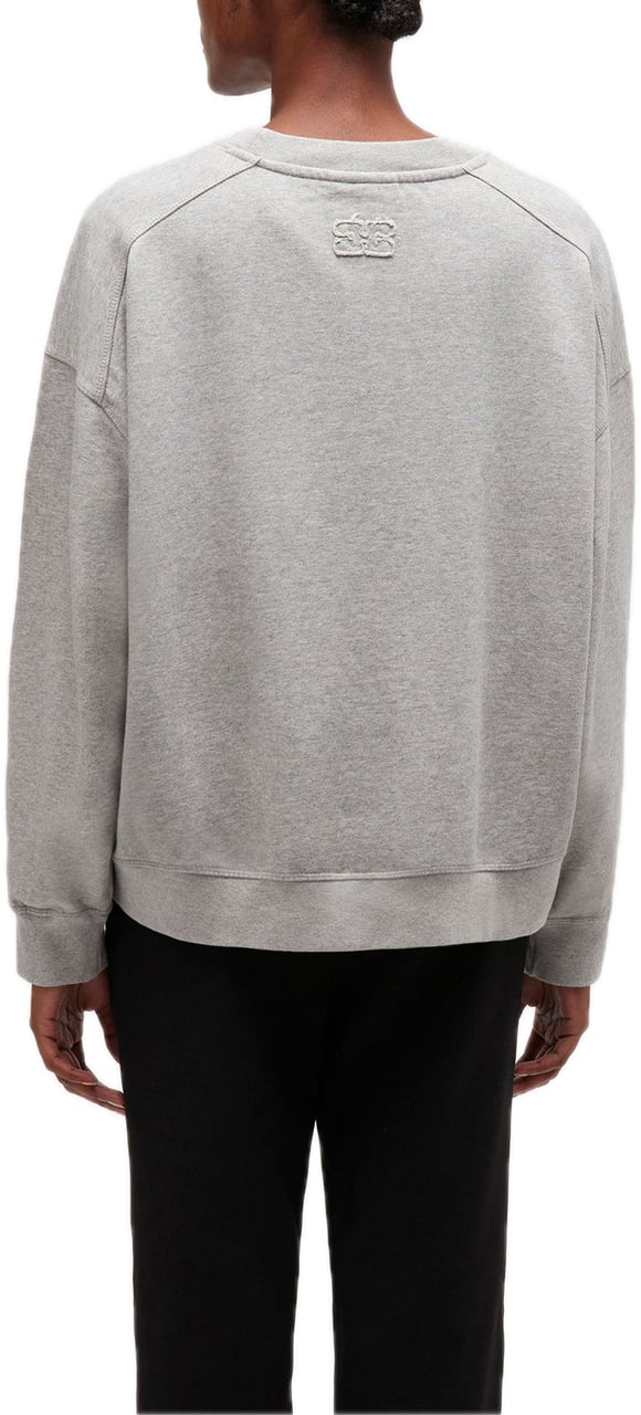 Ganni sweater grijs Grijs