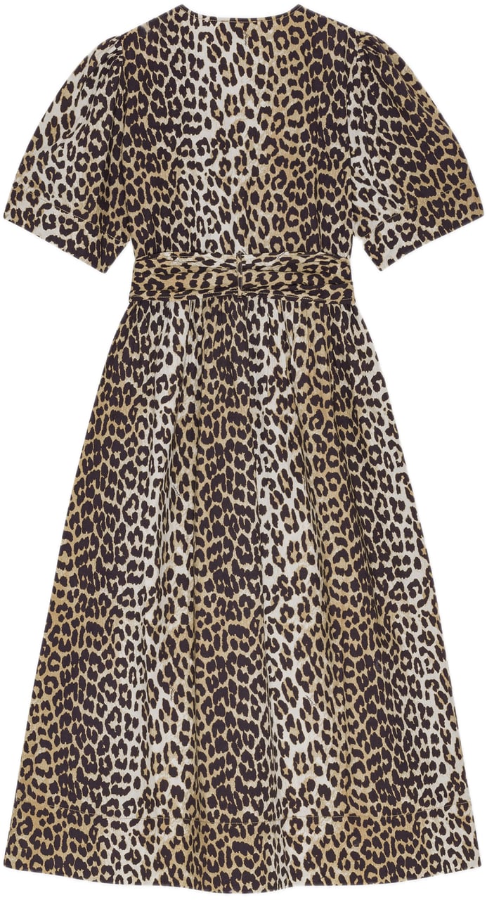 Ganni jurk dierenprint Dierenprint