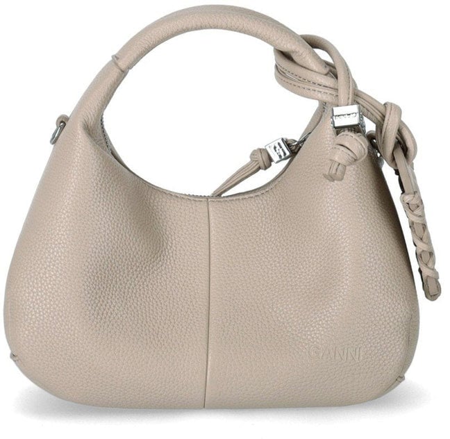 Ganni bag beige Beige
