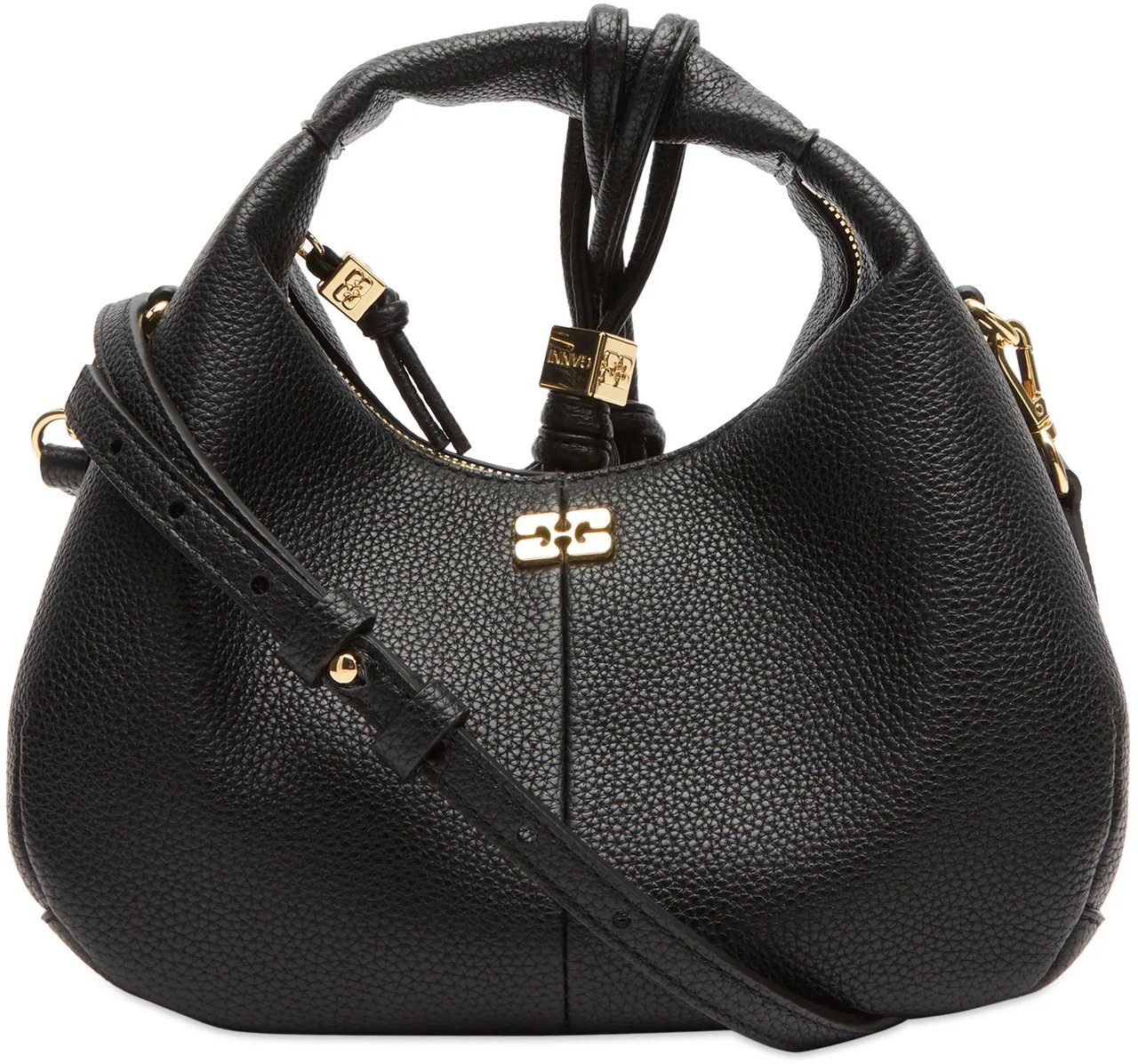 Ganni tas zwart Zwart