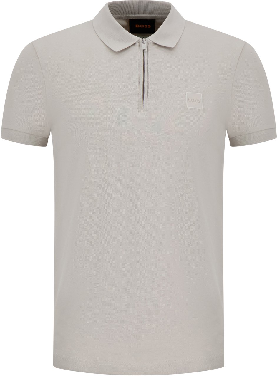 Boss Polo Grijs Grijs