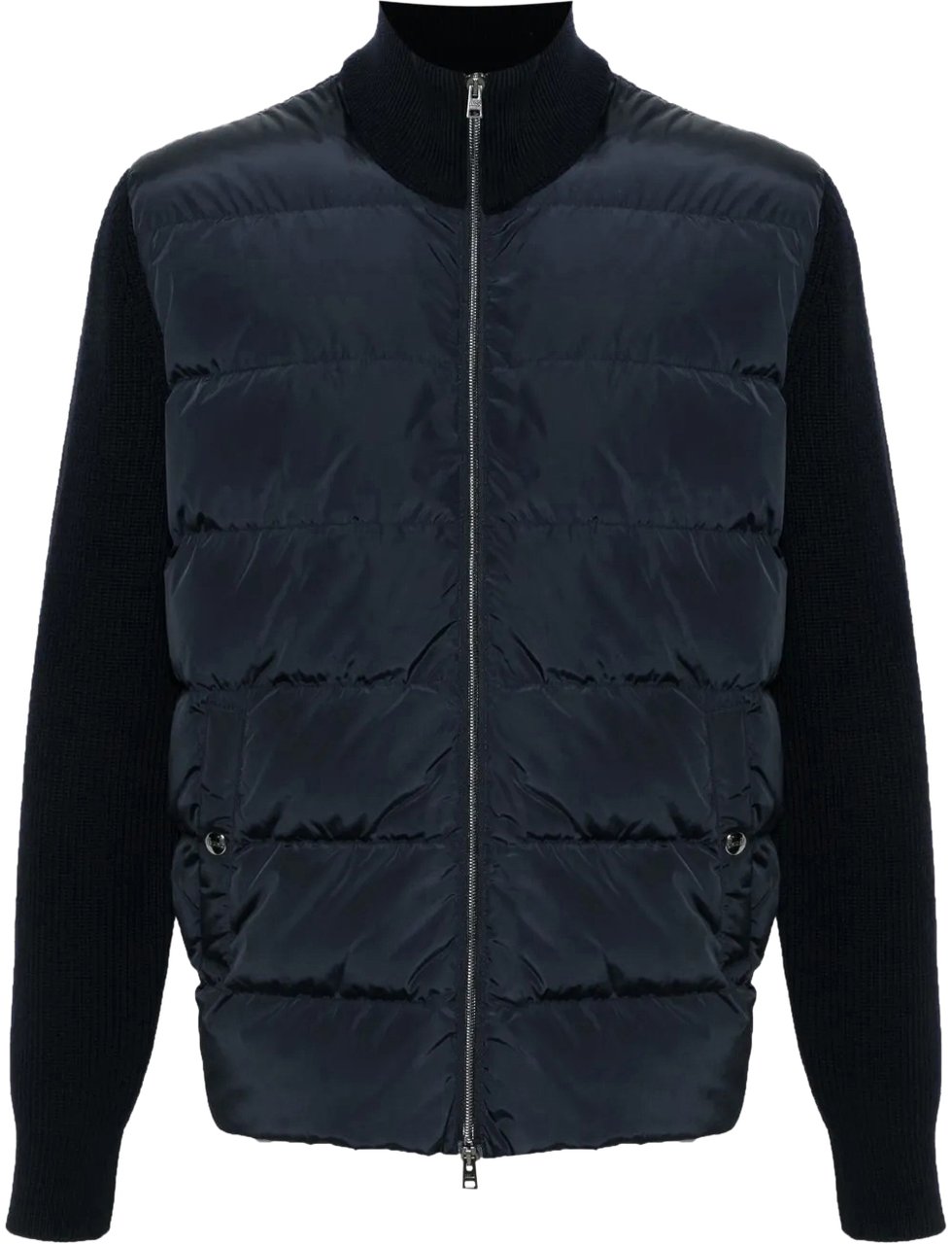 Herno Men's Knitted Jacket Blauw