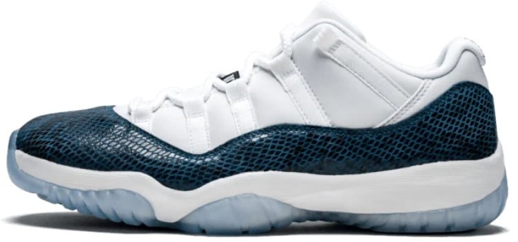 Nike Air Jordan 11 Retro Low Snake Navy Wit