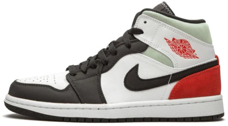 Nike Air Jordan 1 Mid SE Union Black Toe Zwart
