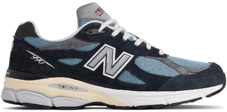 New Balance New Balance 990 V3 MiUSA Teddy Santis Navy Castlerock Grijs