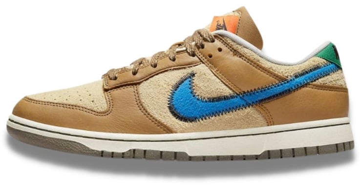 Nike Nike Dunk Low size? Dark Driftwood Blauw