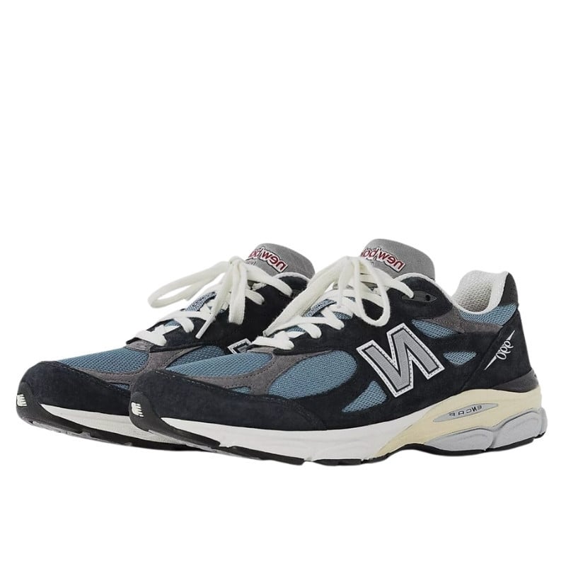 New Balance New Balance 990 V3 MiUSA Teddy Santis Navy Castlerock Grijs