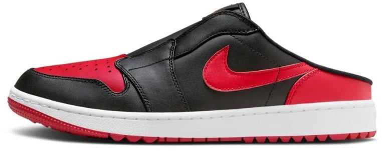 Nike Air Jordan 1 Mule Golf Bred Rood