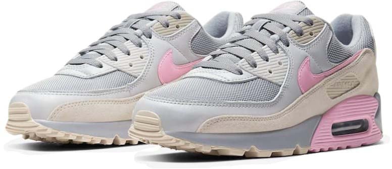Nike Nike Air Max 90 Vast Grey Pink Roze
