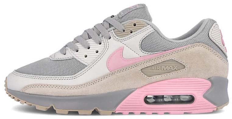 Nike Nike Air Max 90 Vast Grey Pink Roze