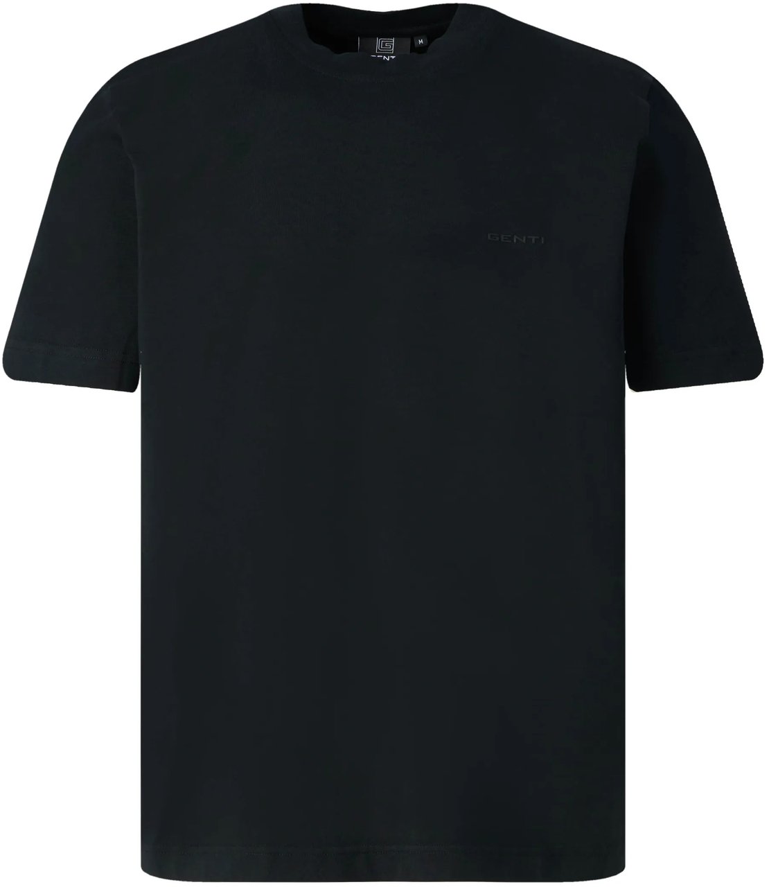 Genti J3101 3223 Tee Black Zwart
