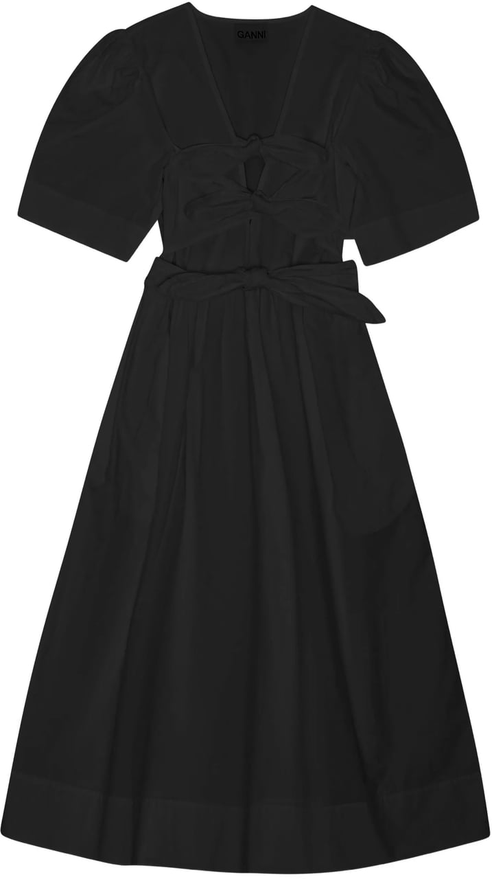 Ganni dress black Zwart
