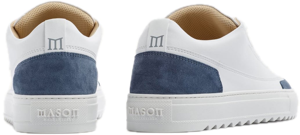 Mason Garments Firenze Classico Blue Wit