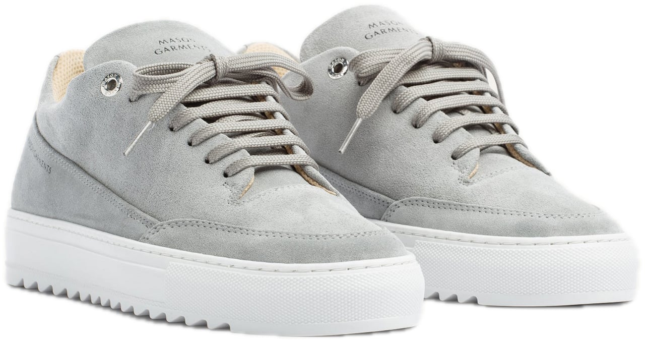 Mason Garments Torino Vincita Tonal Grey Grijs