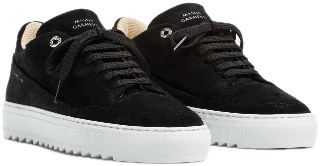 Mason Garments Torino Vincita Tonal Black Zwart