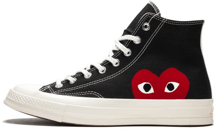 Comme des Garçons Converse Comme des Garçons Noir Haute Zwart