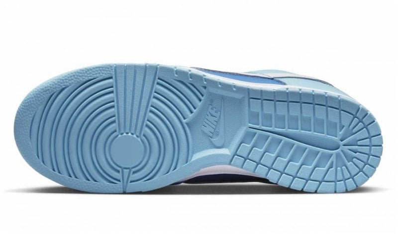 Nike Nike Dunk Low Retro QS Argon White Blue Flash Blauw