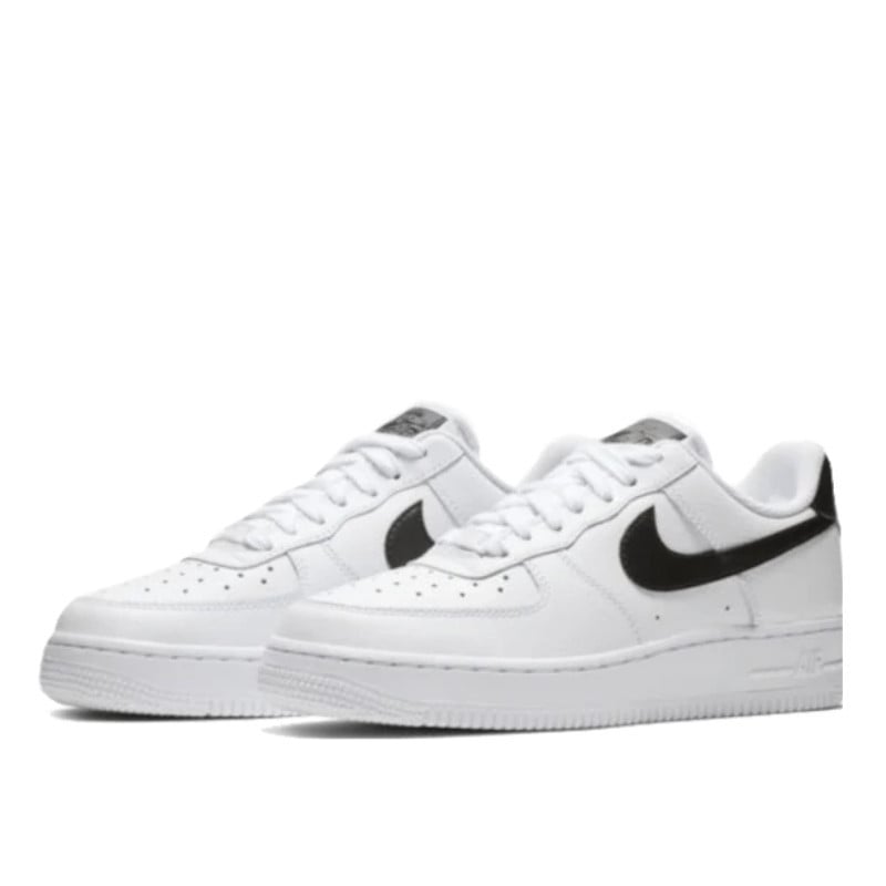 Nike Nike Air Force 1 Low White Black Zwart