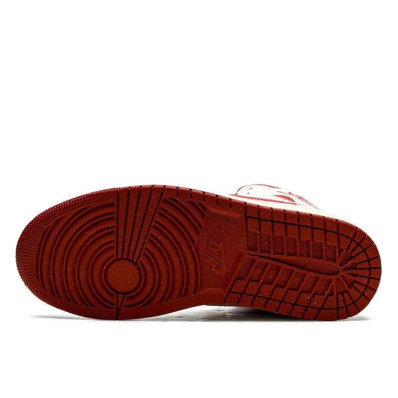 Nike Air Jordan 1 Mid SE Dune Red Wit