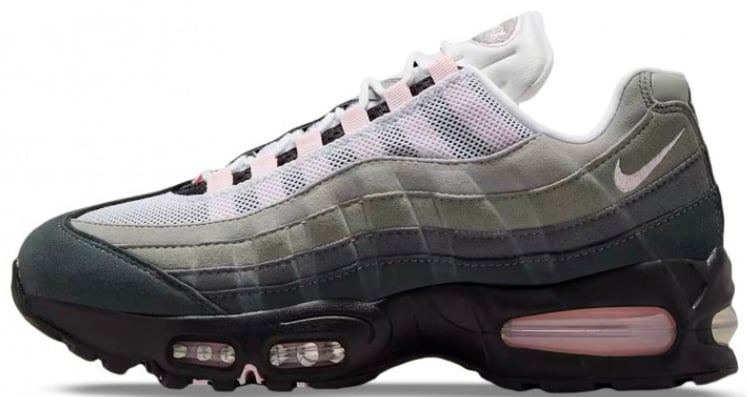 Nike Nike Air Max 95 OG Big Bubble Pink Foam Grijs