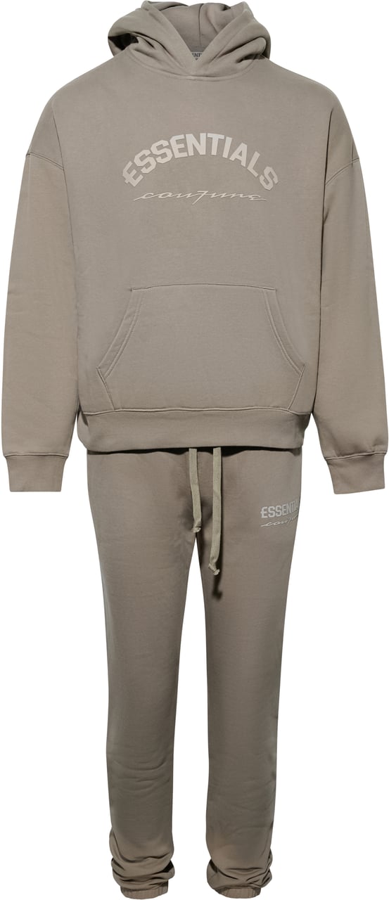 Cou7ure Essentials Basic Curve Tracksuit Greenish Groen