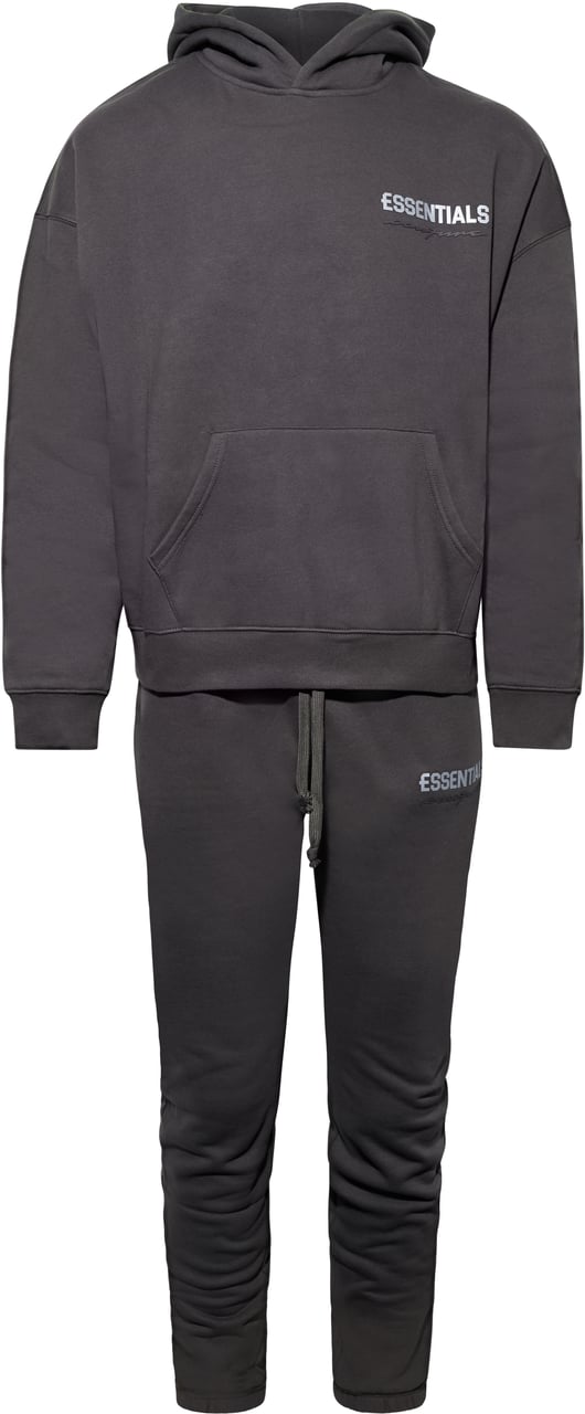 Cou7ure Essentials Basic Tracksuit Dark Grey Grijs
