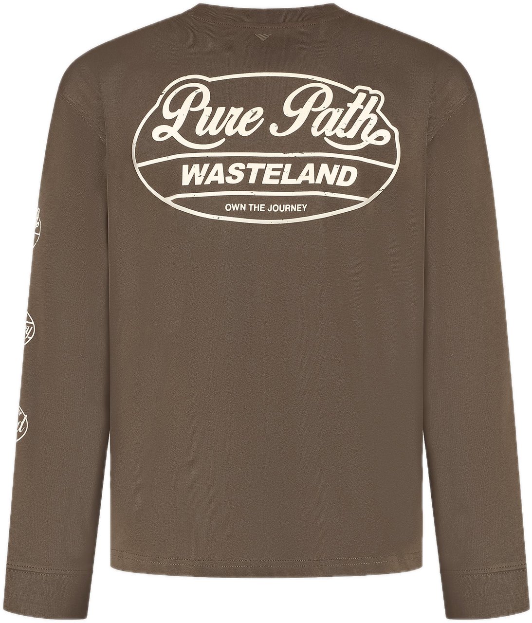 Pure Path Wasteland Patches Longskleeve Bruin