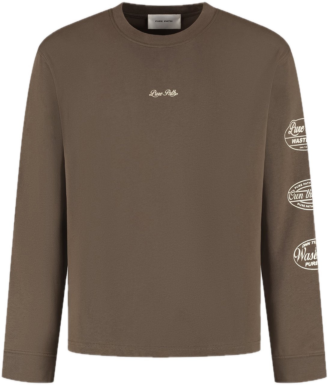 Pure Path Wasteland Patches Longskleeve Bruin