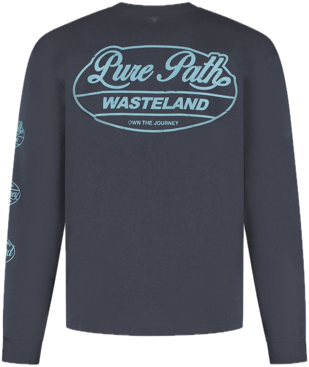 Pure Path Wasteland Patches Longsleeve Blauw