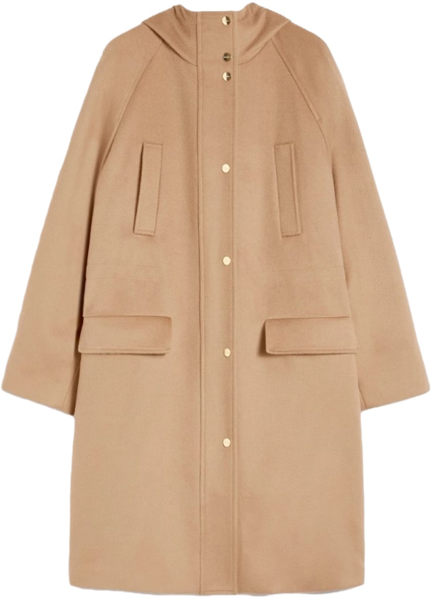Max Mara Coats Camel Beige