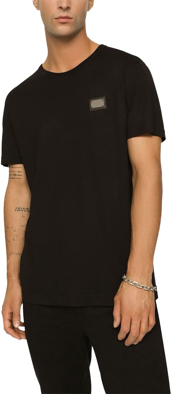 Dolce & Gabbana T-shirts And Polos Black Zwart