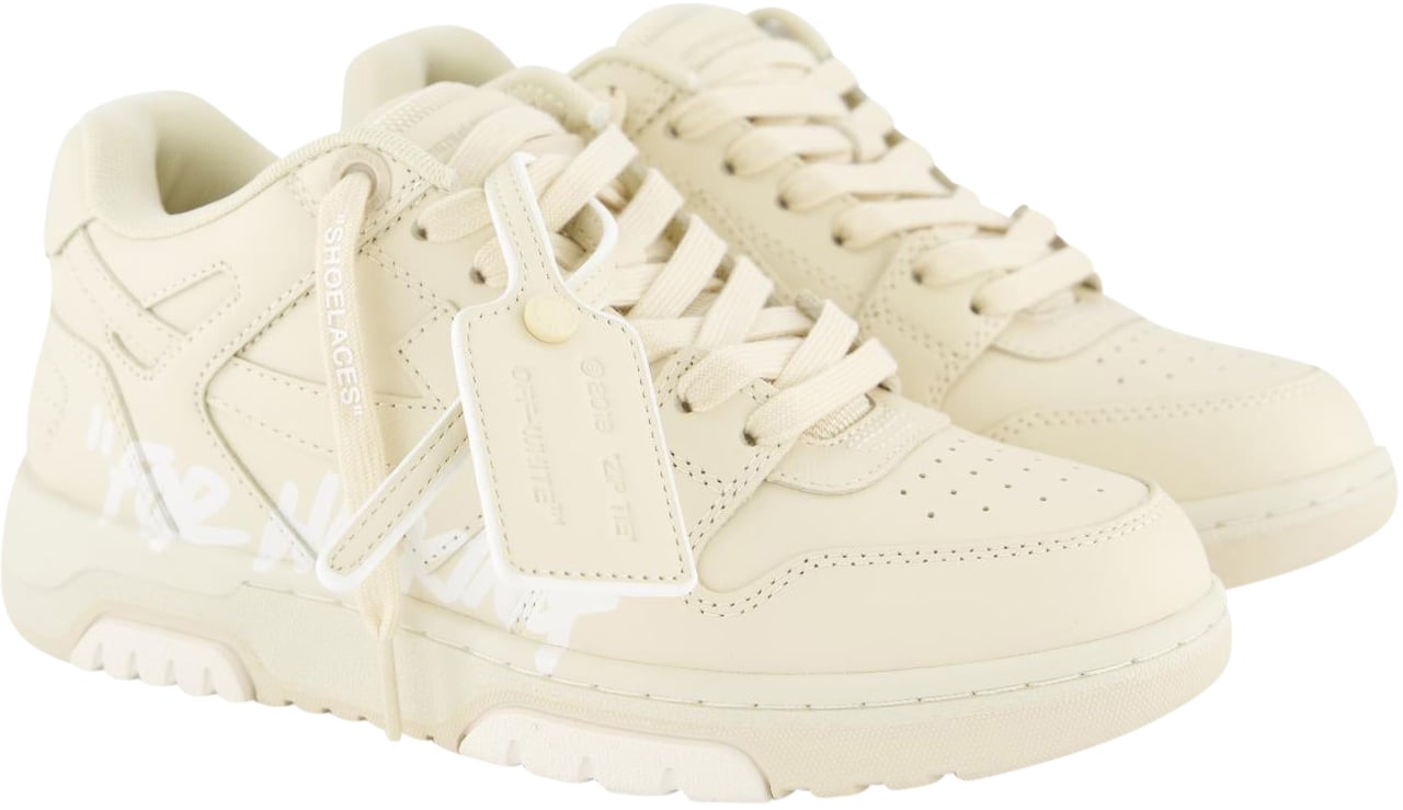 OFF-WHITE Dames Out Of Office Sneaker Beige Beige