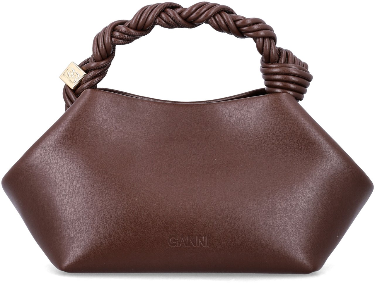 Ganni Bags Chocolate Fondant Bruin