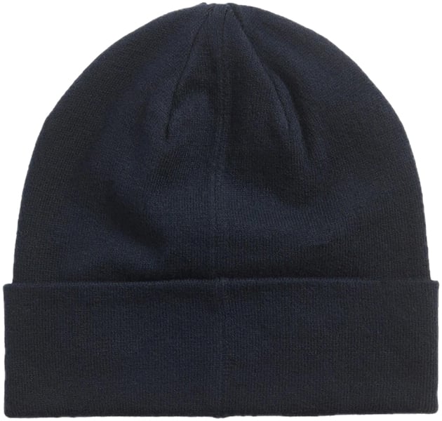 Lyle & Scott Muts groot Beanie Dark Navy Blauw Blauw