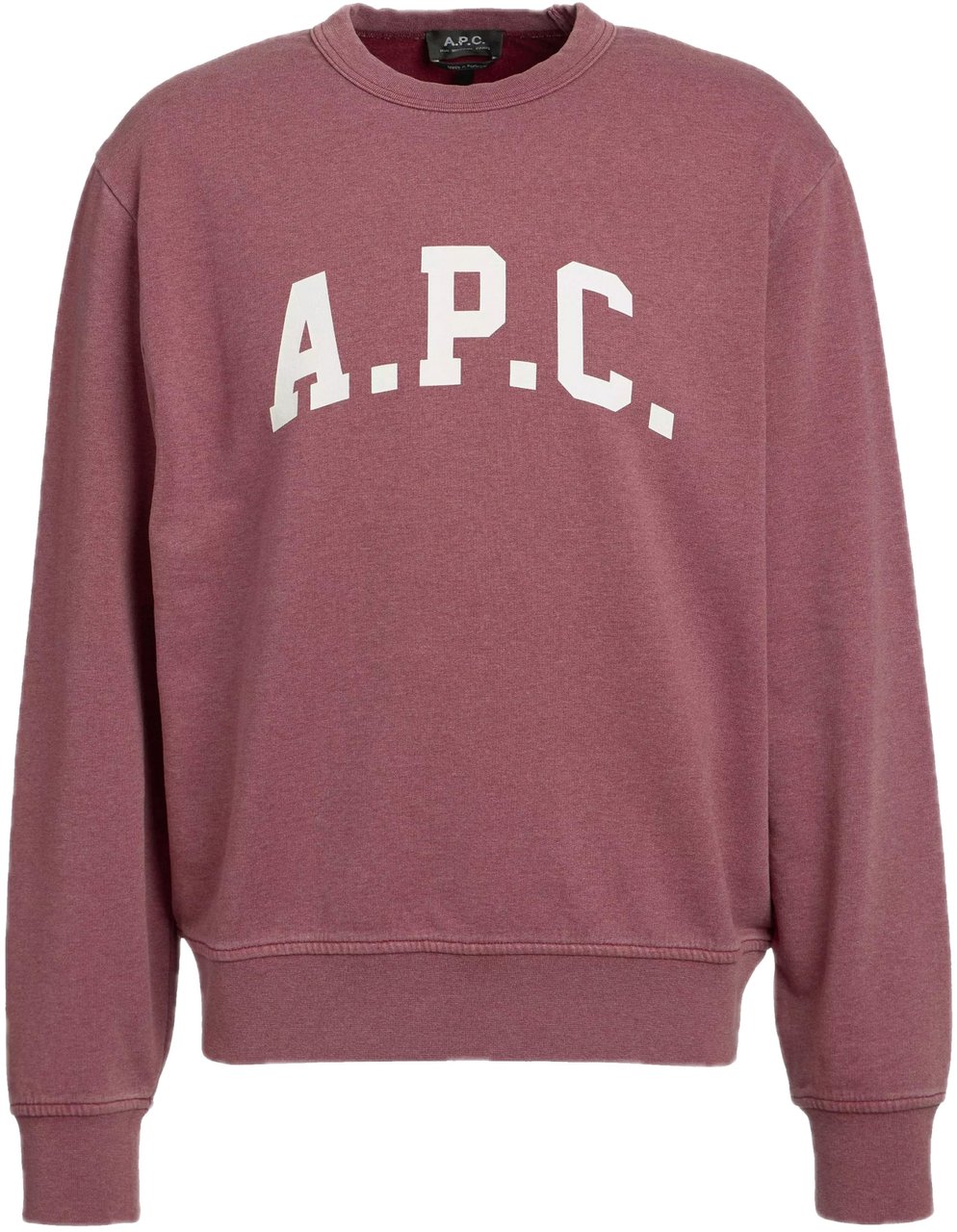 A.P.C. sweater bordeaux rood Rood