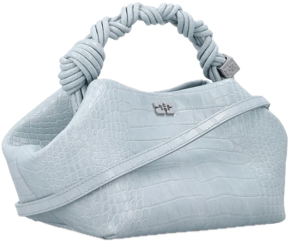 Ganni bag blue bou bou Blauw