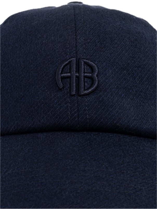Anine Bing cap blue Blauw