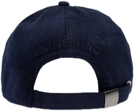 Anine Bing cap blue Blauw