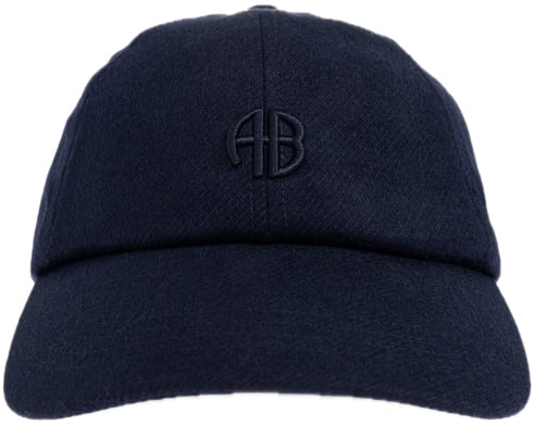 Anine Bing cap blue Blauw