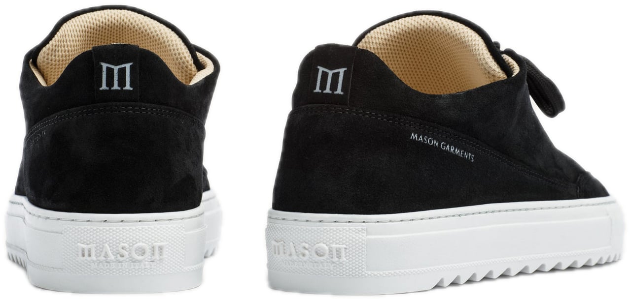 Mason Garments Torino Vincita Tonal Black Zwart