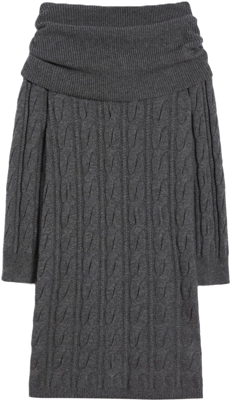 Max Mara Dresses Antracite Donkergrijs