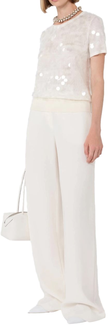 Max Mara Sweaters Avorio Wit