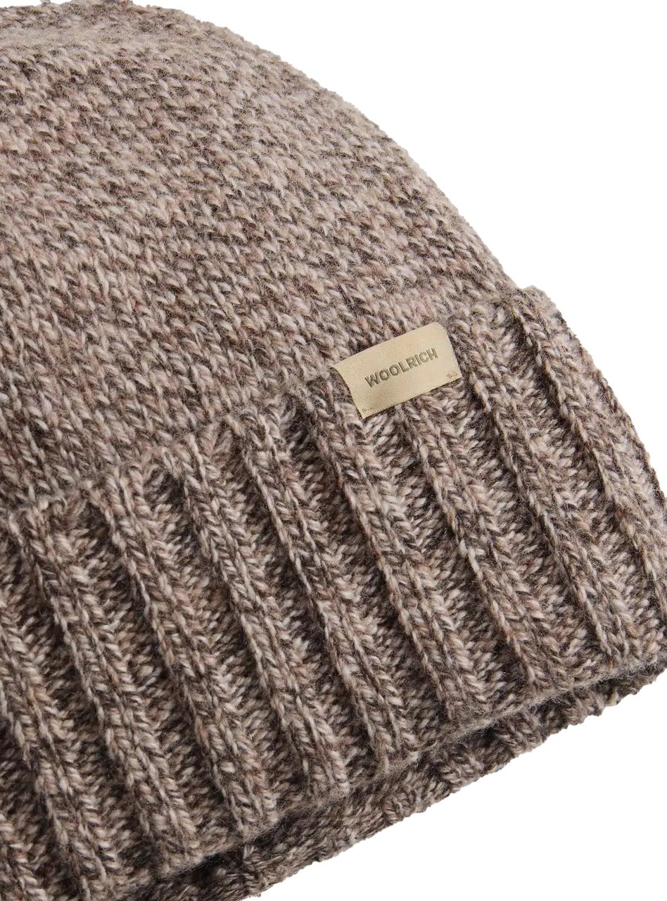 Woolrich Mouline Beanie Falcon Bruin