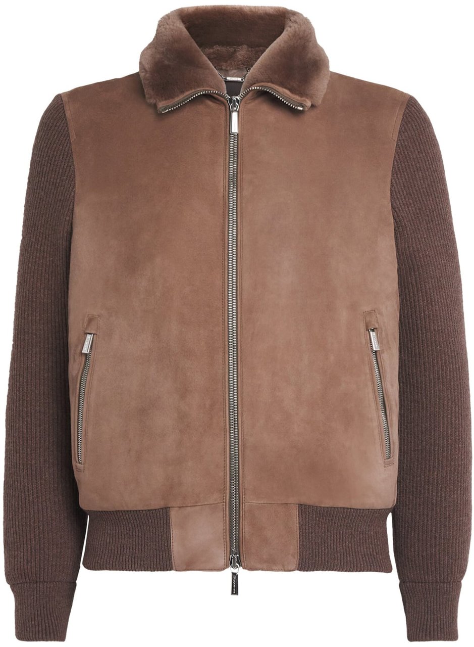 Moorer Campiglio Bomber Jacket Bruin