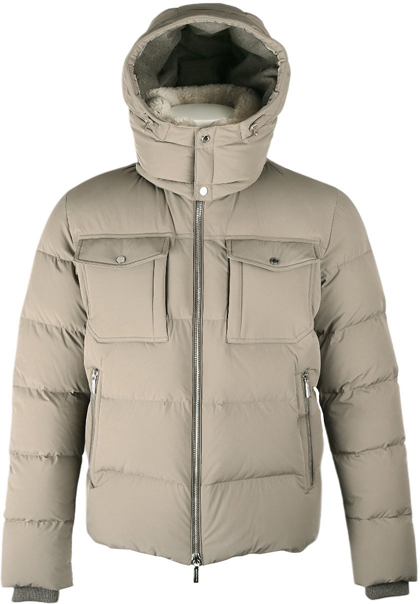 Moorer Jas Alarick-Kn taupe Taupe