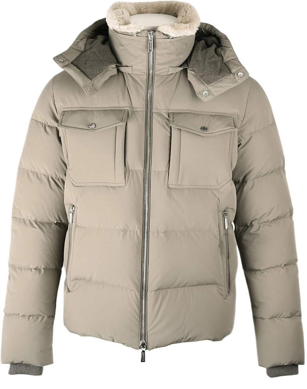 Moorer Jas Alarick-Kn taupe Taupe