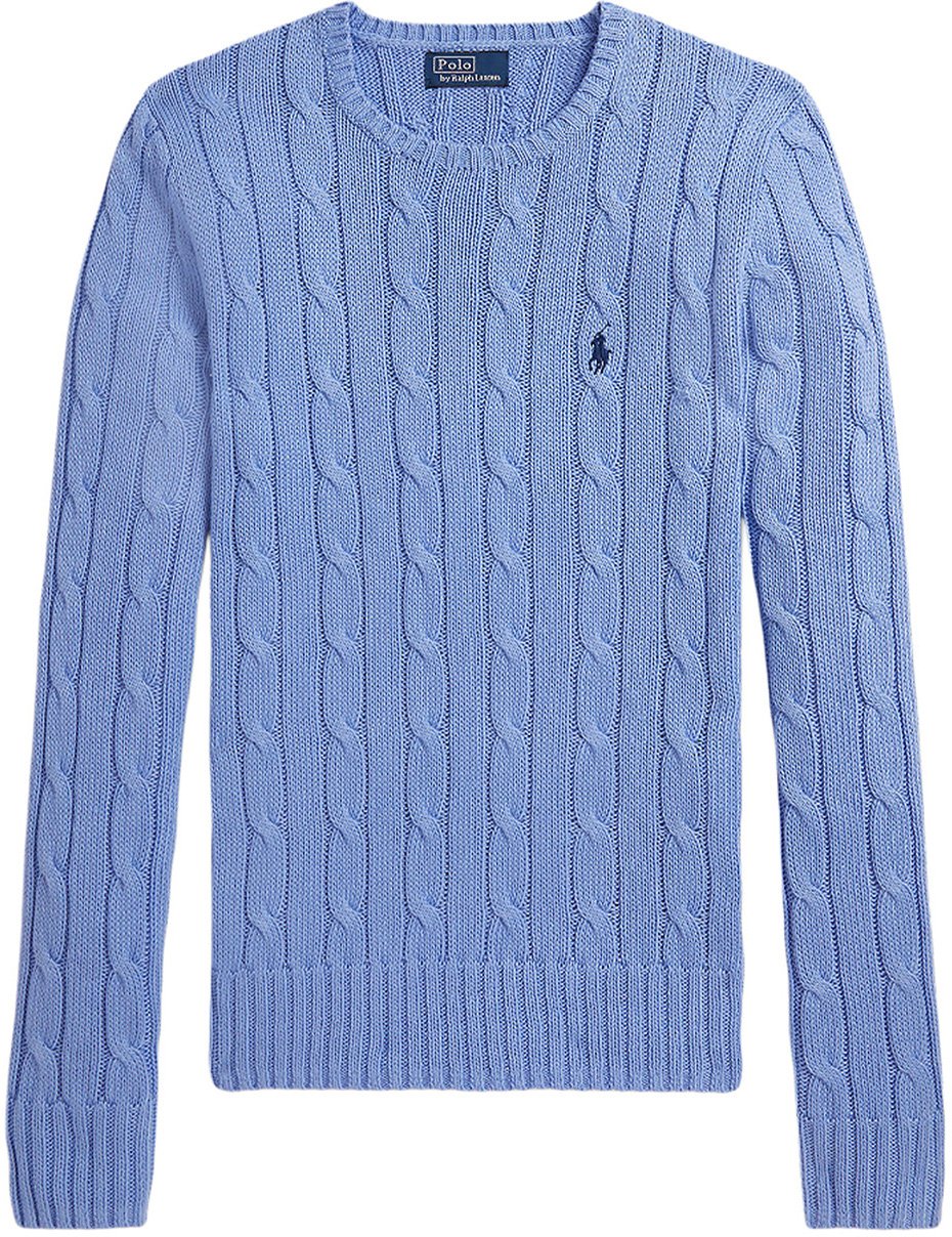 Ralph Lauren Kabeltrui blauw Blauw