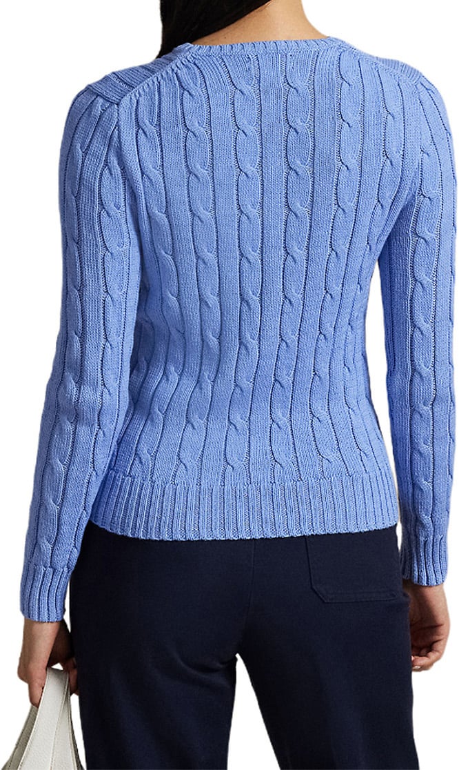 Ralph Lauren Kabeltrui blauw Blauw